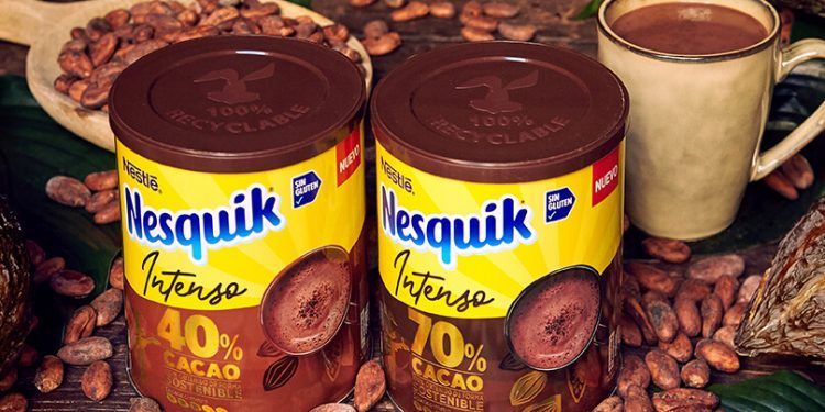 Nesquik crea una gama con altos porcentajes de cacao