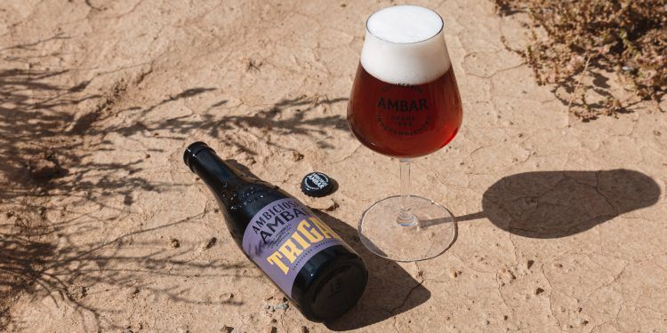 Ambar presenta Trigal, una cerveza inspirada en el desierto de los Monegros
