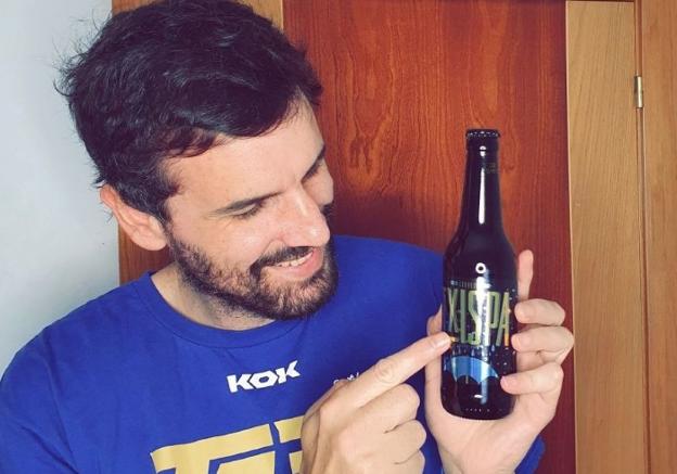 Asier de la Iglesia anuncia el cese de la elaboración de su cerveza Txispa