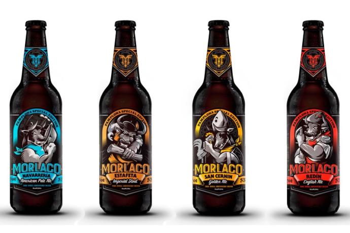 Cerveza Morlaco Navarrería , premio en Europa .