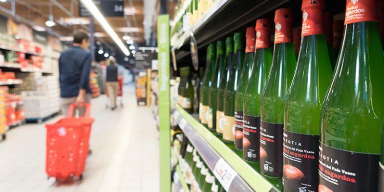 Eroski prevé vender en 2021 un 15% más de sidra natural del País Vasco