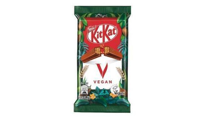 Nestlé lanza ‘KitKat V’: el snack de chocolate vegano