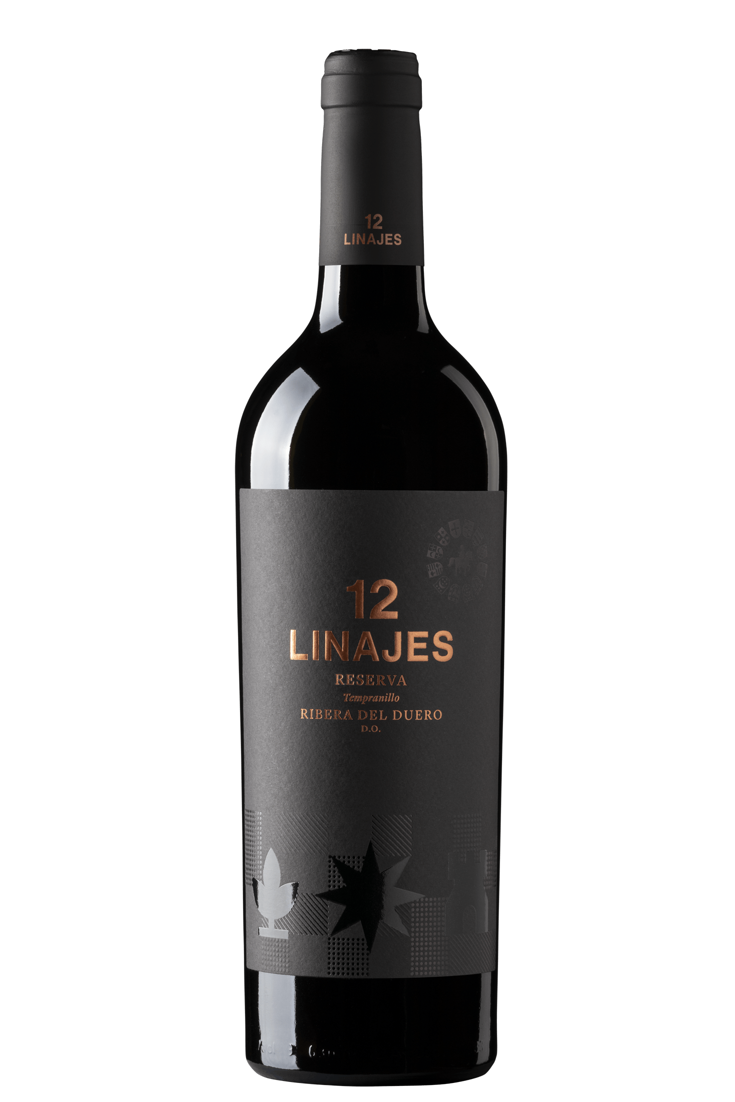 12 Linajes reserva – Medalla de oro en Mundus vini