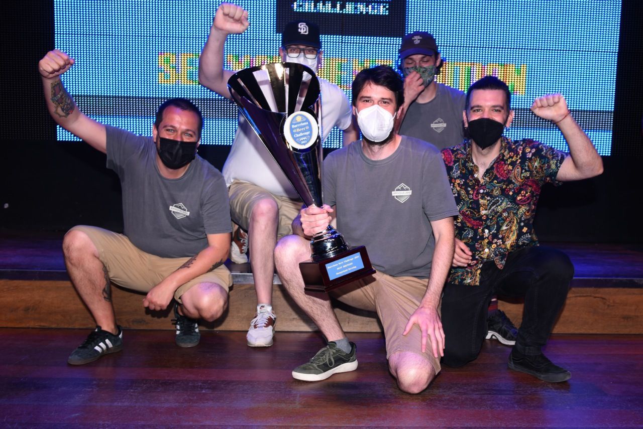 Basqueland Brewing, elegida Mejor Cervecera 2021 en el VI Barcelona Beer Challenge