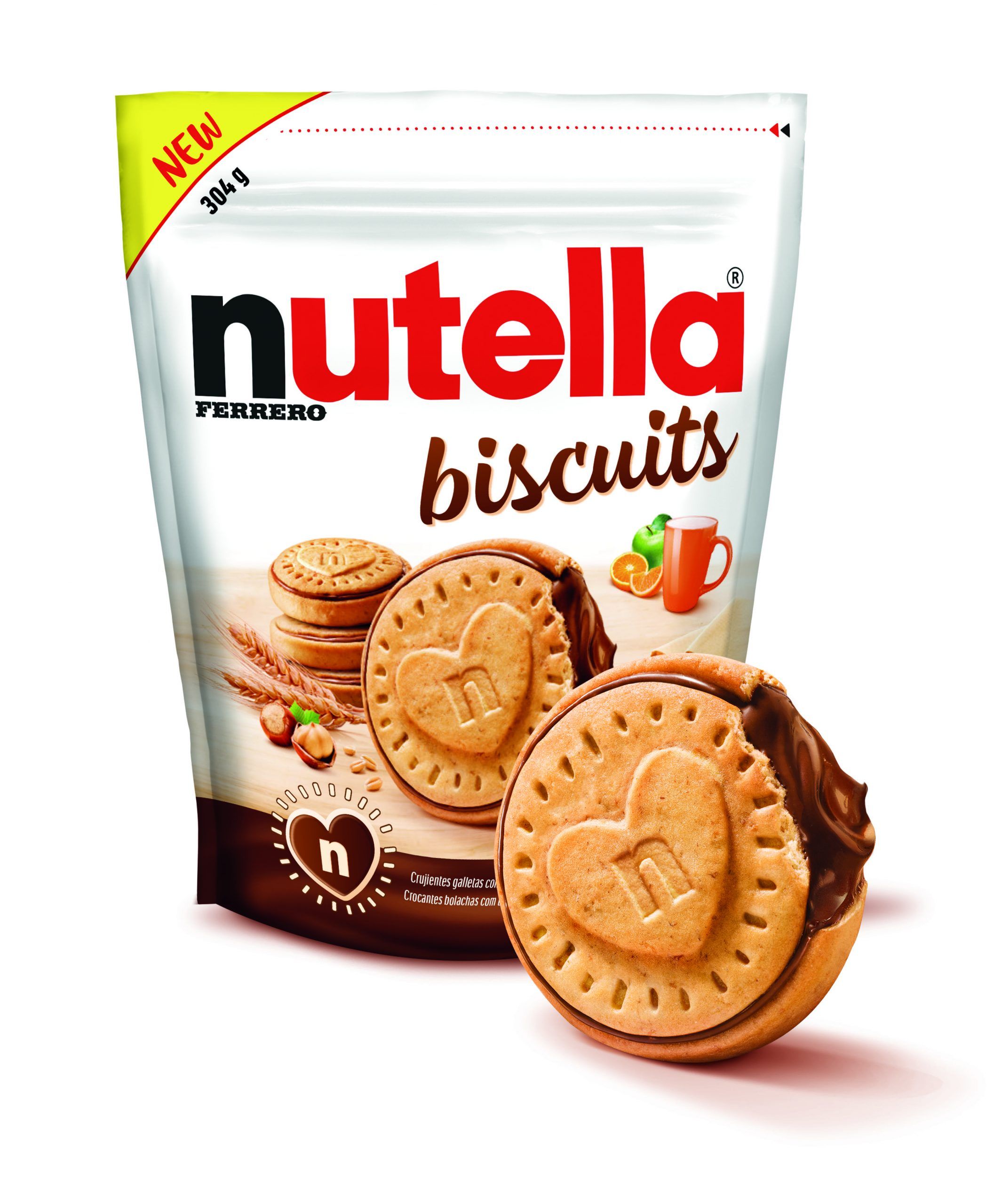 Nutella Biscuits de Ferrero llegan a España tras su  éxito en Italia y Francia