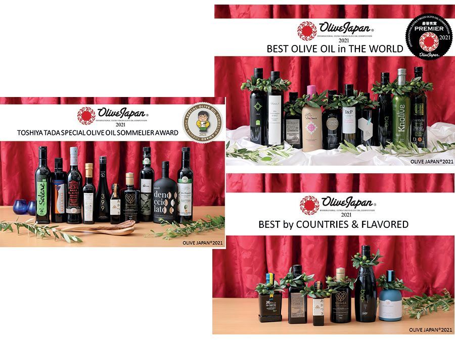 100 medallas de oro y más de 60 medallas de plata para los aceites de oliva españoles en los premios Best in Show en Olive Japan