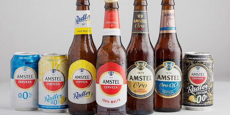 Amstel vuelve más sostenibles sus envases y moderniza su imagen