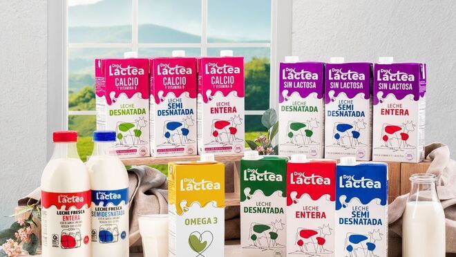 Dia presenta su nueva marca propia de leche ‘Dia Láctea’