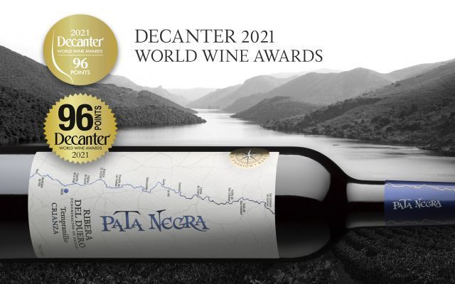 Pata Negra Ribera del Duero, medalla de Oro y 96 puntos en ‘Decanter World Wine Awards 2021’