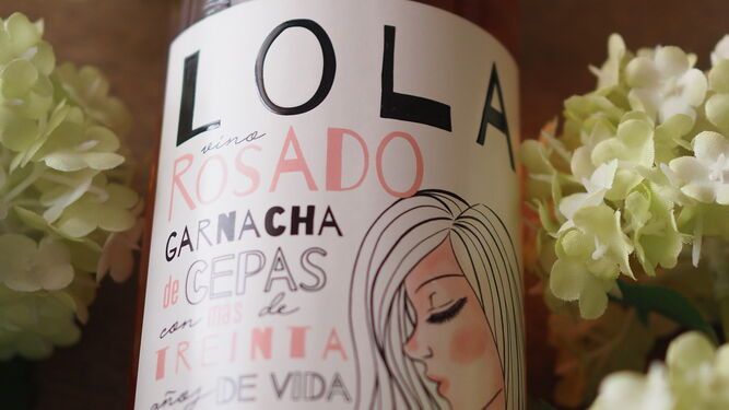 Nueva imagen para el vino Lola, de Delgado Zuleta