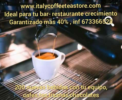 Italy Coffee Tea Store: la franquicia que propone doblar el beneficio a bares y comercios