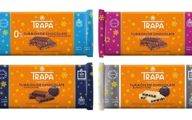 Chocolates Trapa lanza cuatro referencias para esta navidad