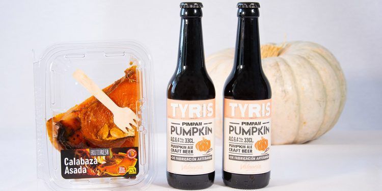 Pimpam Pumpkin, la nueva cerveza artesana con calabaza en la que colaboran Tyris y Vicente Peris