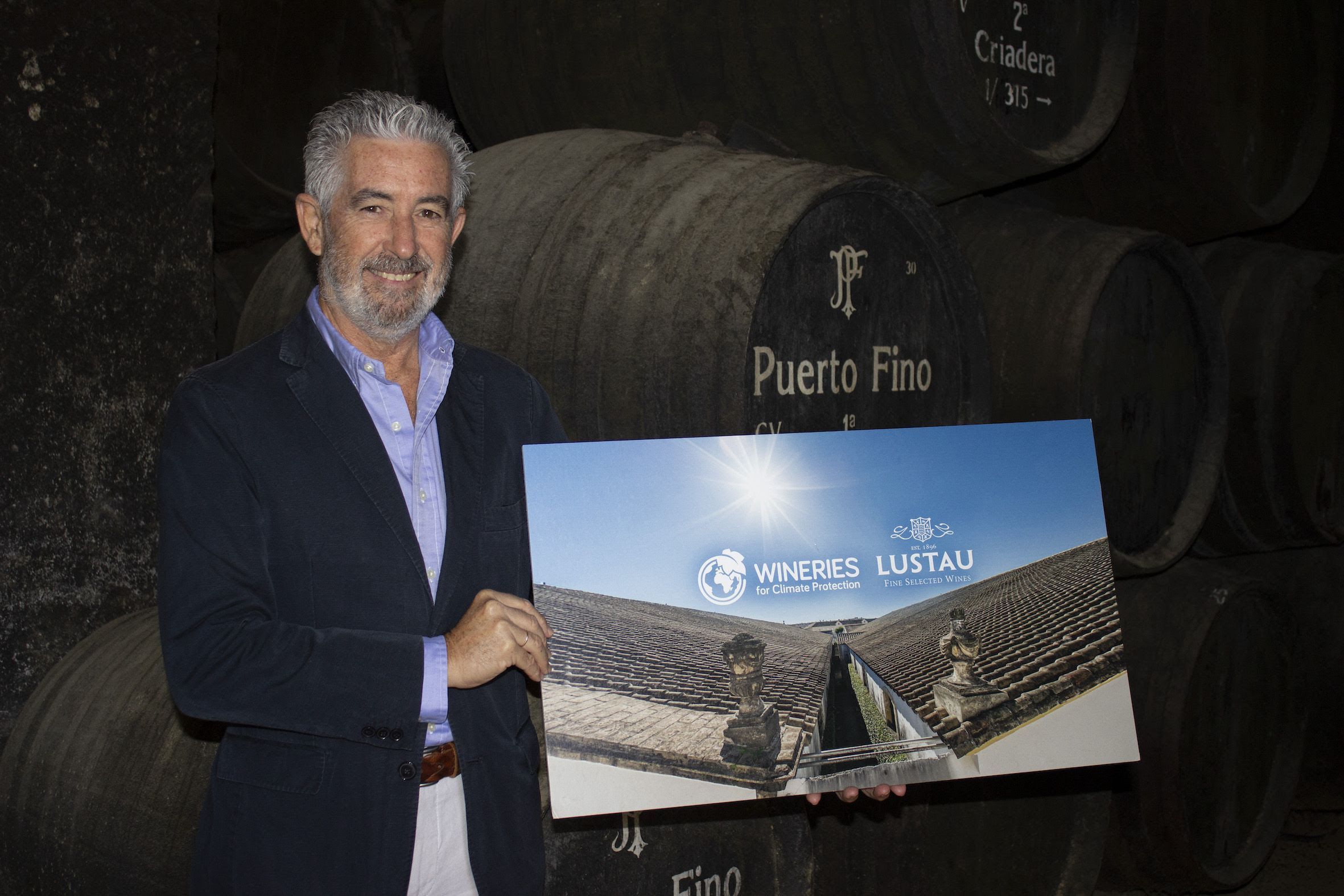 Bodegas Lustau obtiene el certificado «Wineries for Climate Protection»