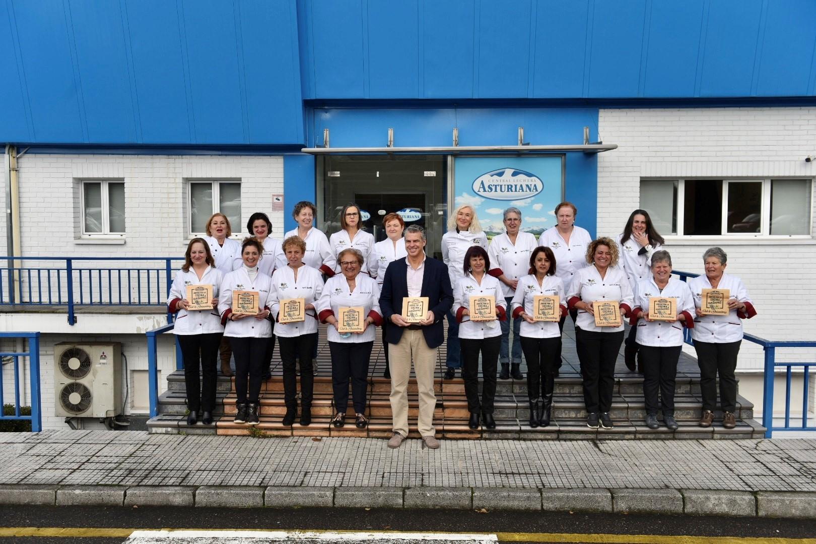 Central Lechera Asturiana y el Club de Guisanderas de Asturias, juntos por la cocina natural