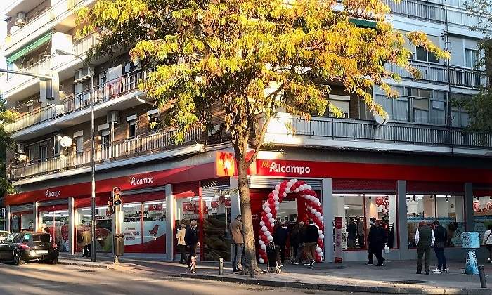 Alcampo habilita puntos de recogida de compra on line en todos sus supermercados de Madrid, Zaragoza y Logroño .