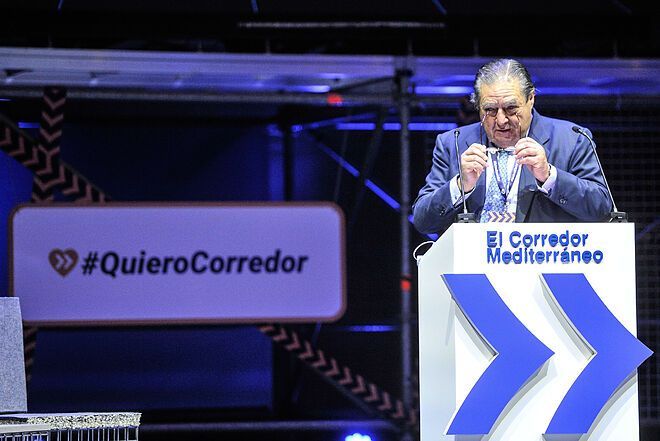 Boluda: «Es un desastre para España que las obras del Corredor Mediterráneo estén tan lejos de finalizar»