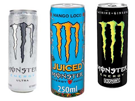 Monster impulsa sus bebidas energéticas en la hostelería
