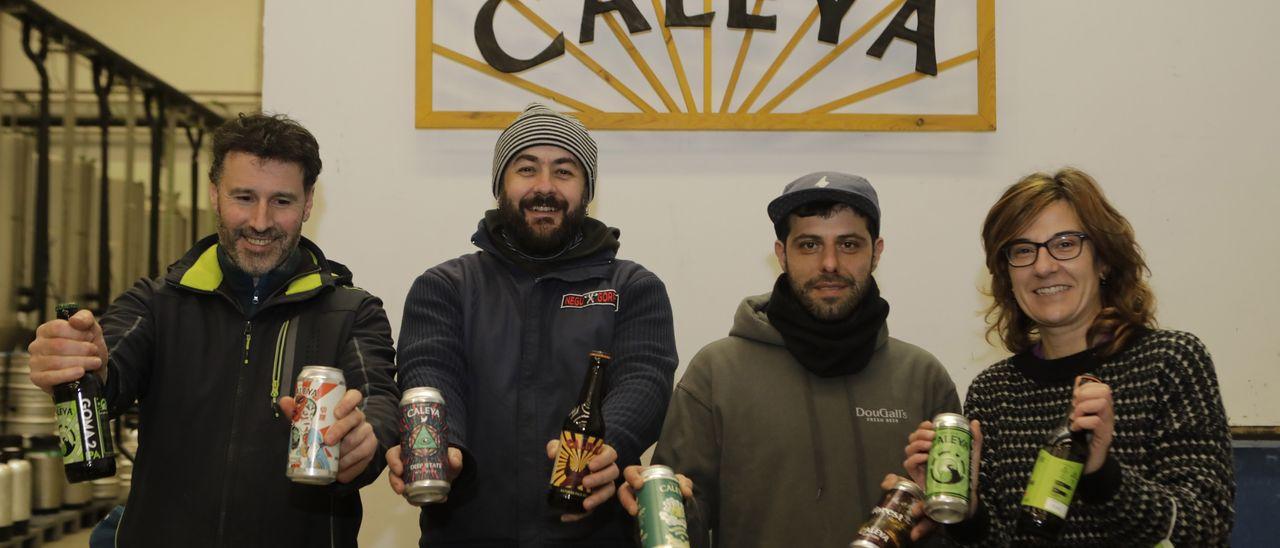 Caleya, la cerveza artesanal que llega a bares y supermercados de toda España