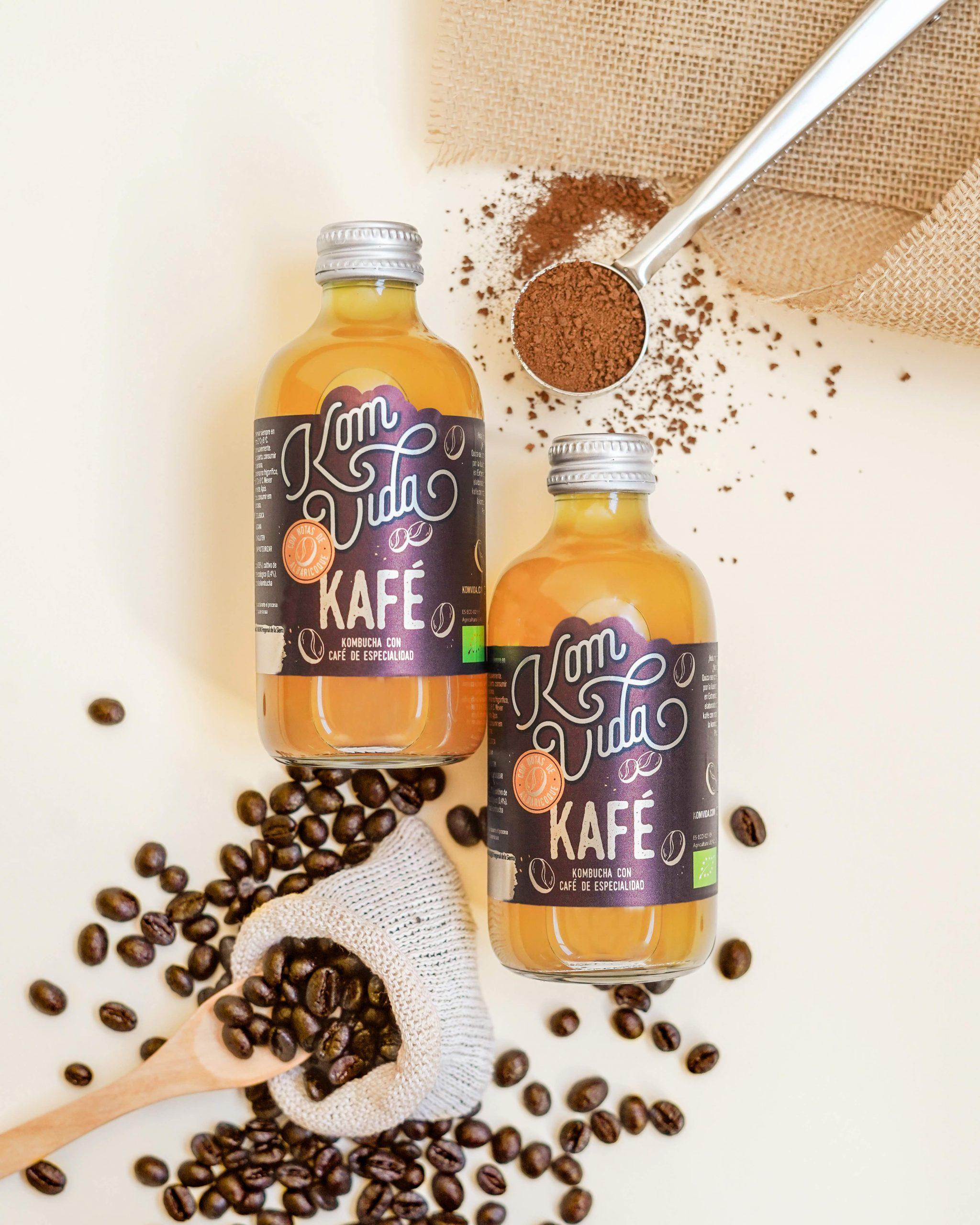 Komvida lanza Kafé, el nuevo sabor de kombucha que te da los buenos días
