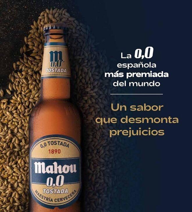 Mahou 0,0 Tostada recibió ocho galardones internacionales en 2021￼