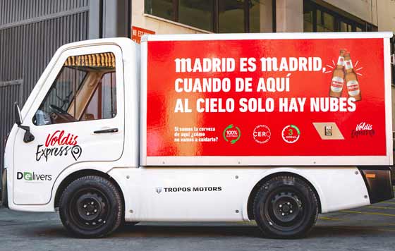 Mahou San Miguel lanza un servicio sostenible de entrega a la hostelería en menos de tres horas ￼￼￼