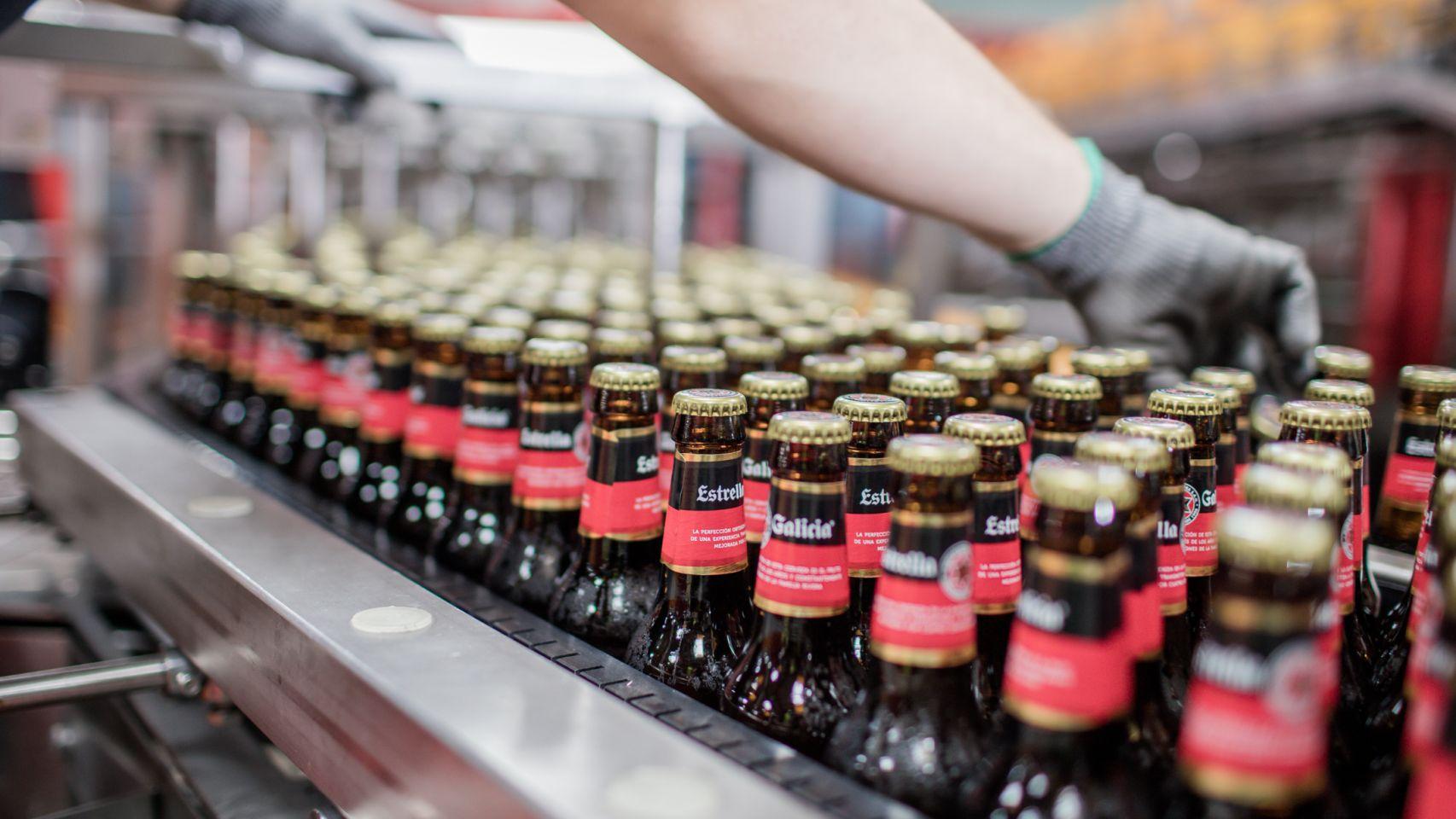 Estrella Galicia avisa que el paro del transporte «puede suponer la paralización» de su fábrica