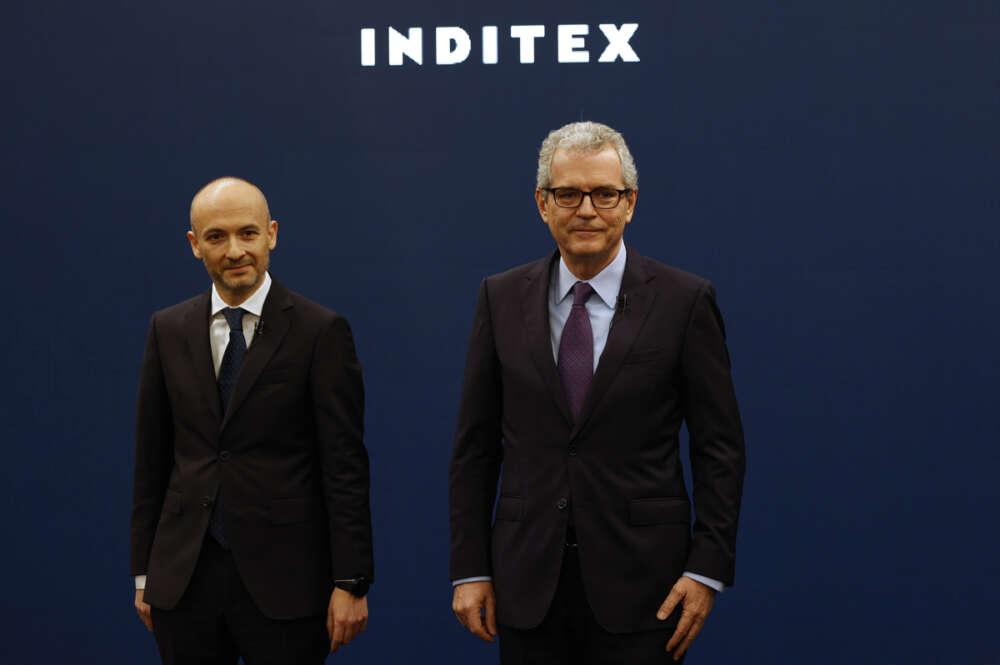 El último servicio de Pablo Isla: cede el mando a Marta Ortega y García Maceiras ante la plantilla de Inditex