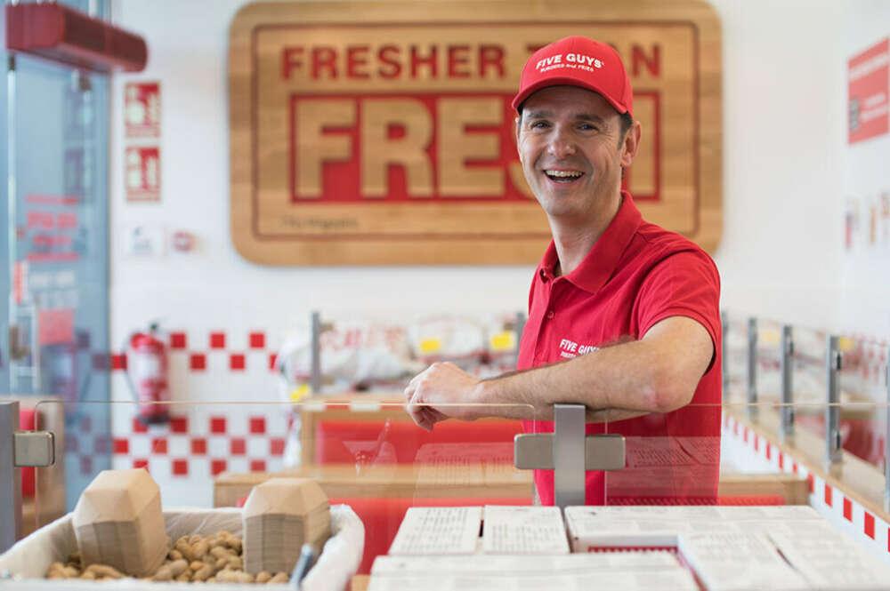Daniel Agromayor: «Gracias a las nuevas aperturas hemos duplicado nuestra plantilla en Five Guys hasta 900 empleados fijos»