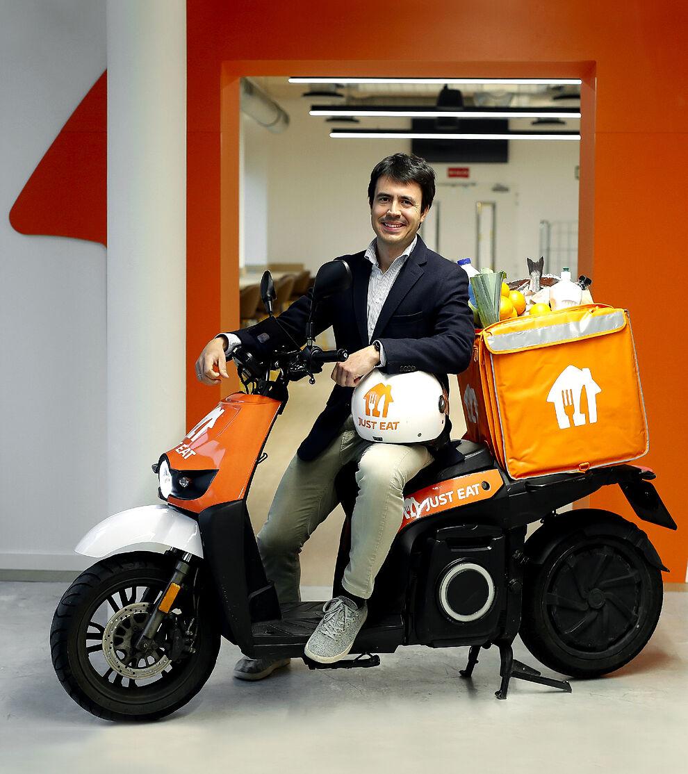Patrik Bergareche (Just Eat): «Sin el ‘delivery’ podrían haber cerrado 120.000 restaurantes en España»