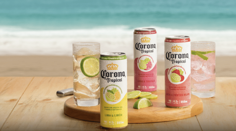 Corona lanza un nuevo producto que no es cerveza: Corona Tropical
