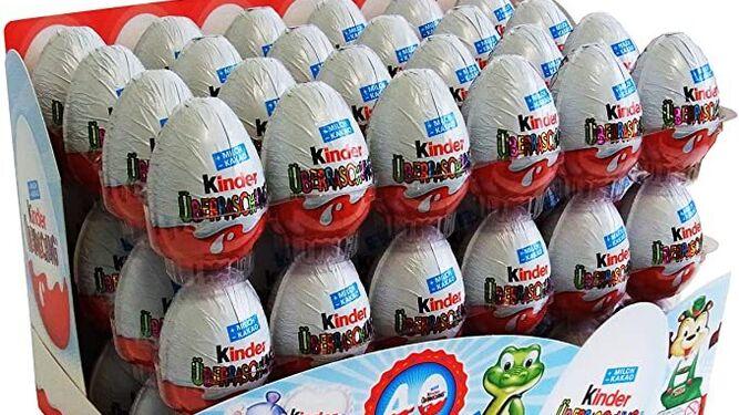 Alerta sanitaria: Se retiran del mercado varios tipos de chocolates Kinder por sospechas de salmonela