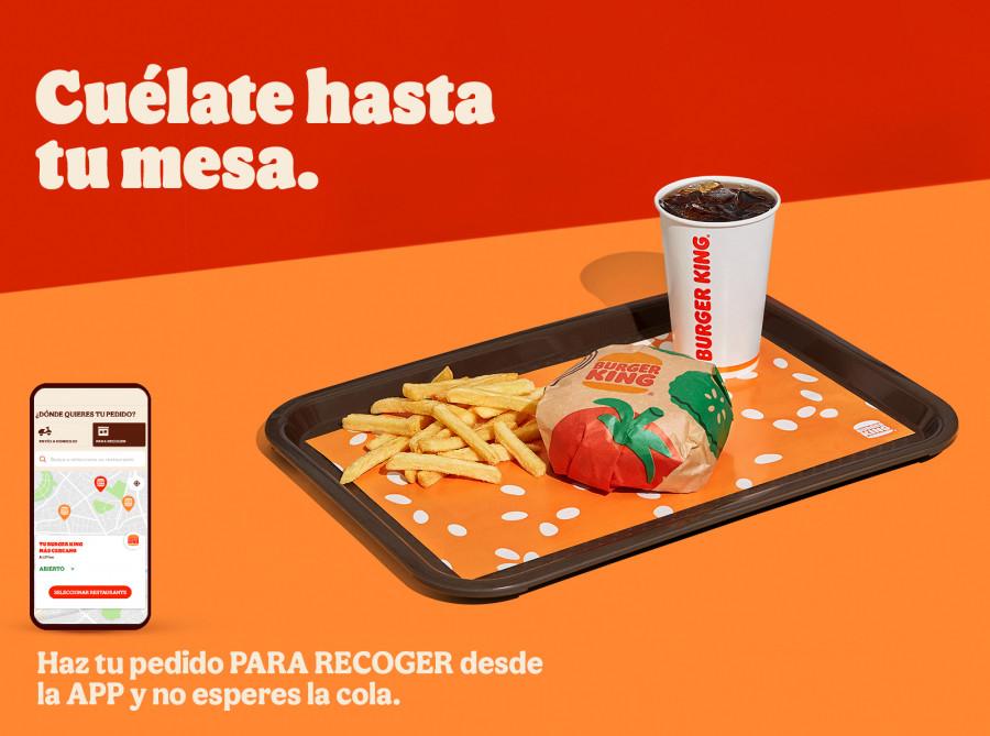 ​Burger King lanza un servicio digital que permite realizar pedidos sin hacer cola