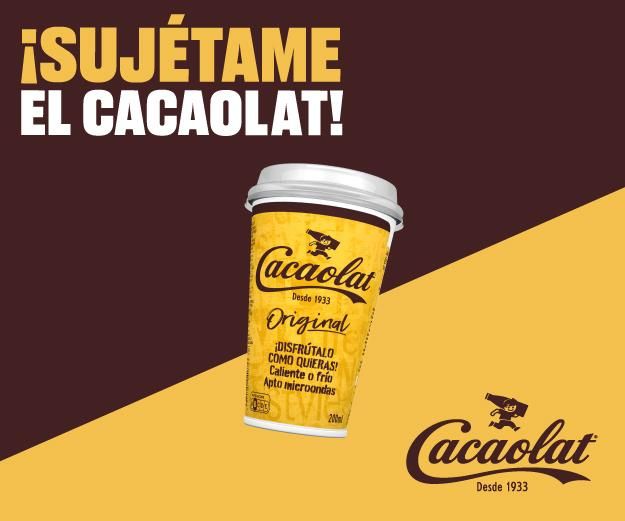 <strong>¡Tu Cacaolat de siempre, ahora en formato vaso para disfrutarlo como quieras!</strong>