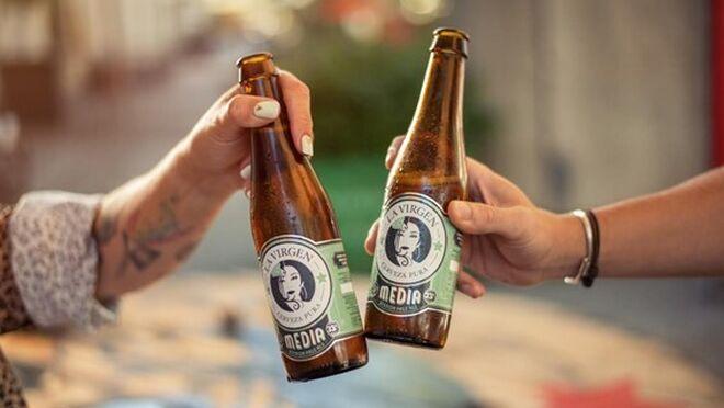 Cervezas La Virgen lanza su primera cerveza baja en alcohol: ‘Media’￼