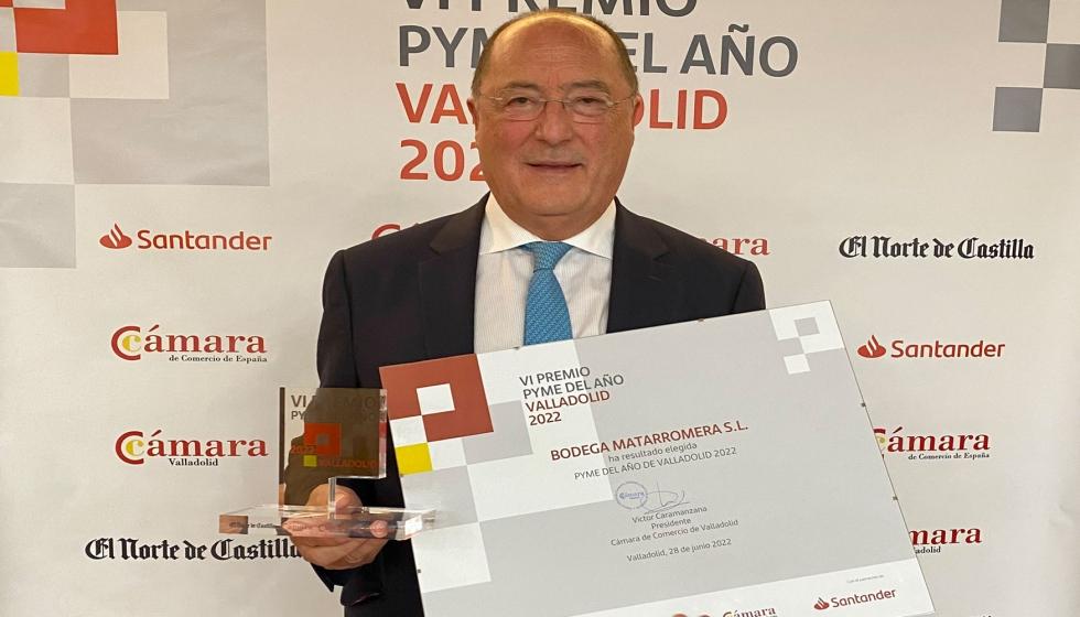 Bodegas Familiares Matarromera, Premio Pyme del Año 2022￼
