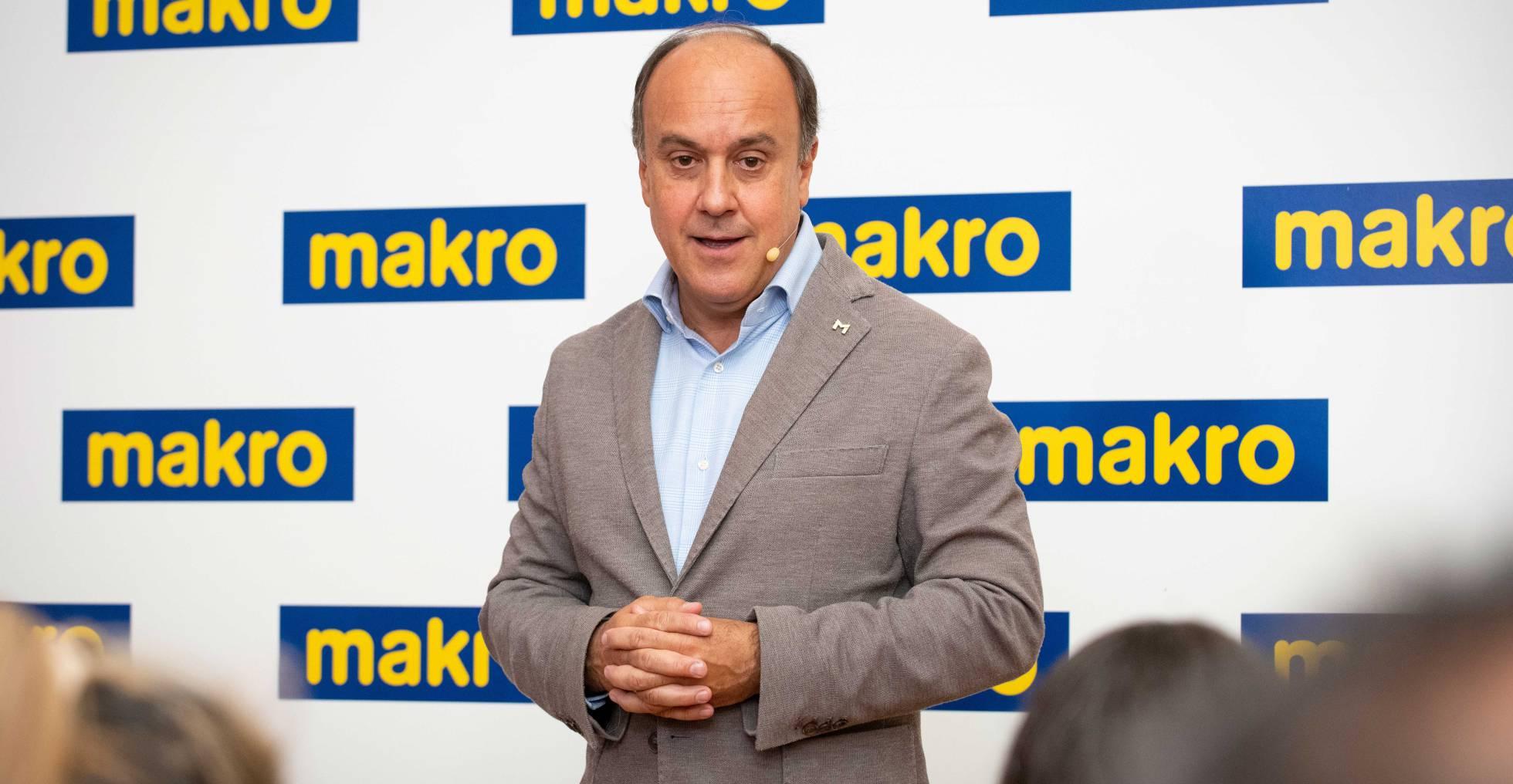 Makro prevé doblar su tamaño en España para facturar 3.000 millones en 2027￼