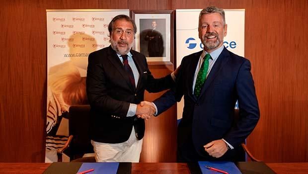 La Cámara de Madrid y Cesce firman un acuerdo para promover el impulso de la internacionalización de las empresas madrileñas ￼