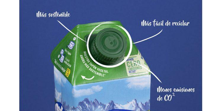 Central Lechera Asturiana avanza en sostenibilidad con su nuevo tapón unido al brik￼