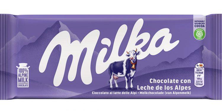 Milka renueva su marca con cambio de imagen y de receta￼