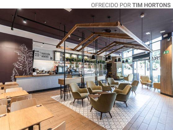 La cadena de cafeterías canadiense, Tim Hortons, renueva sus «coffee shops» en España