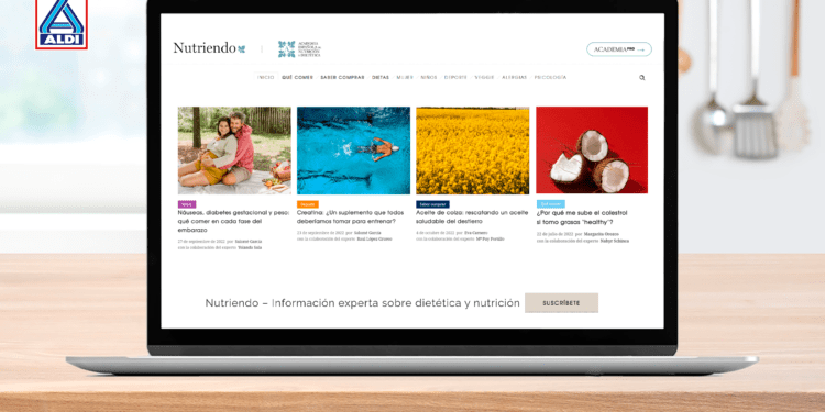ALDI y la Academia Española de Nutrición y Dietética lanzan ‘Nutriendo’, un portal sobre alimentación y nutrición saludables basado en la evidencia científica￼