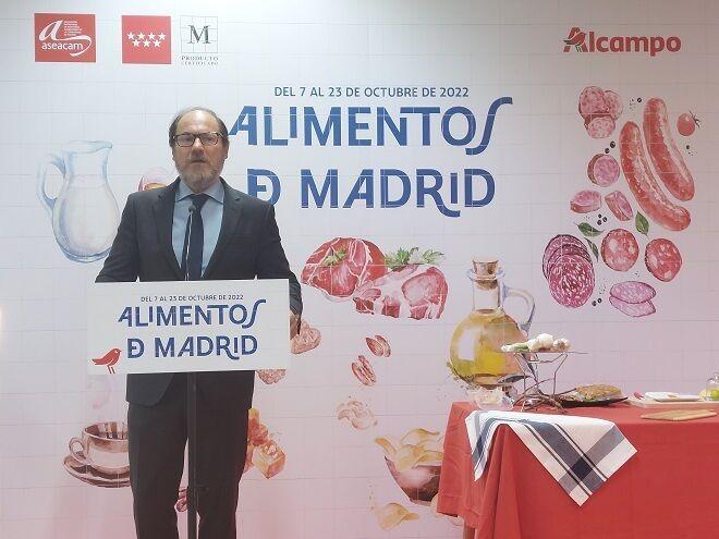 Alcampo inicia una campaña de promoción de los alimentos de Madrid￼