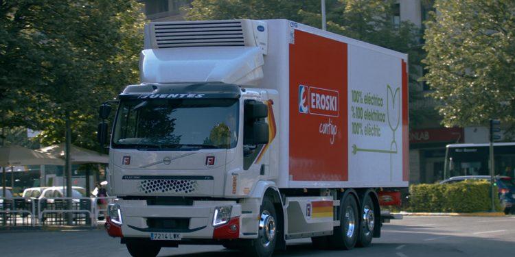 Nuevo logro de Eroski en logística sostenible￼