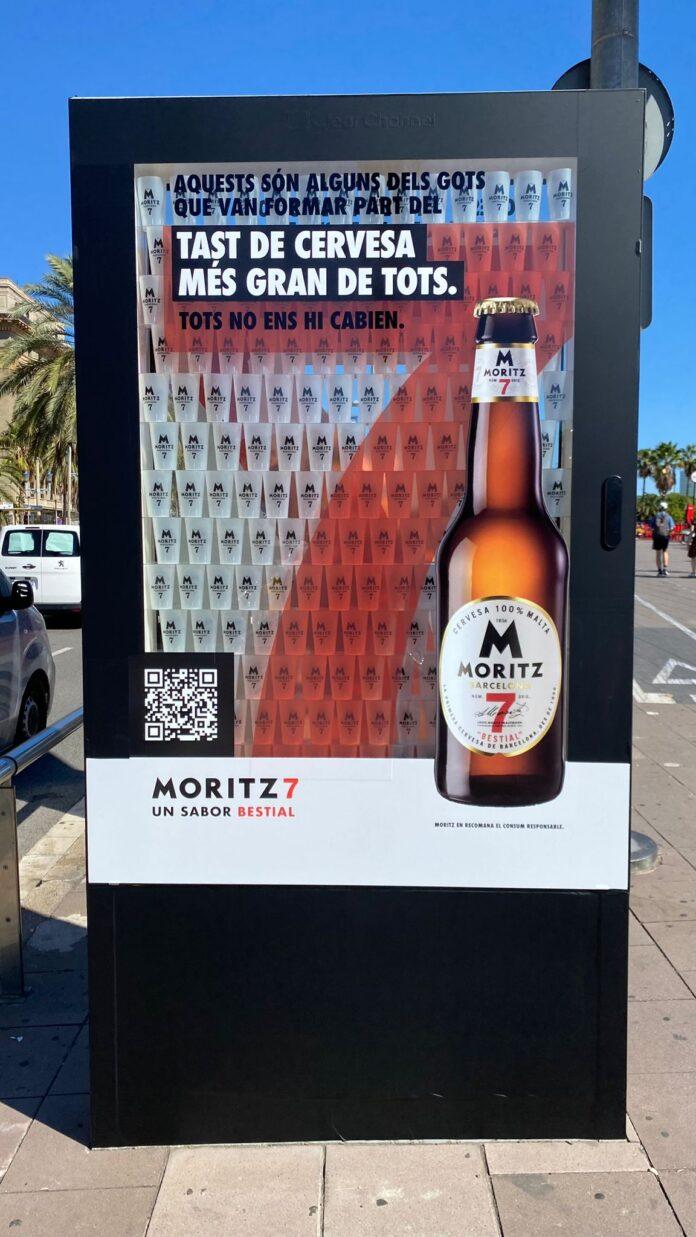 Moritz lanza su segunda ola de campaña tras alzarse con el Guinness World Records de la cata de cerveza más grande del mundo￼