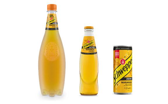 Schweppes presenta su nuevo refresco de naranja zero