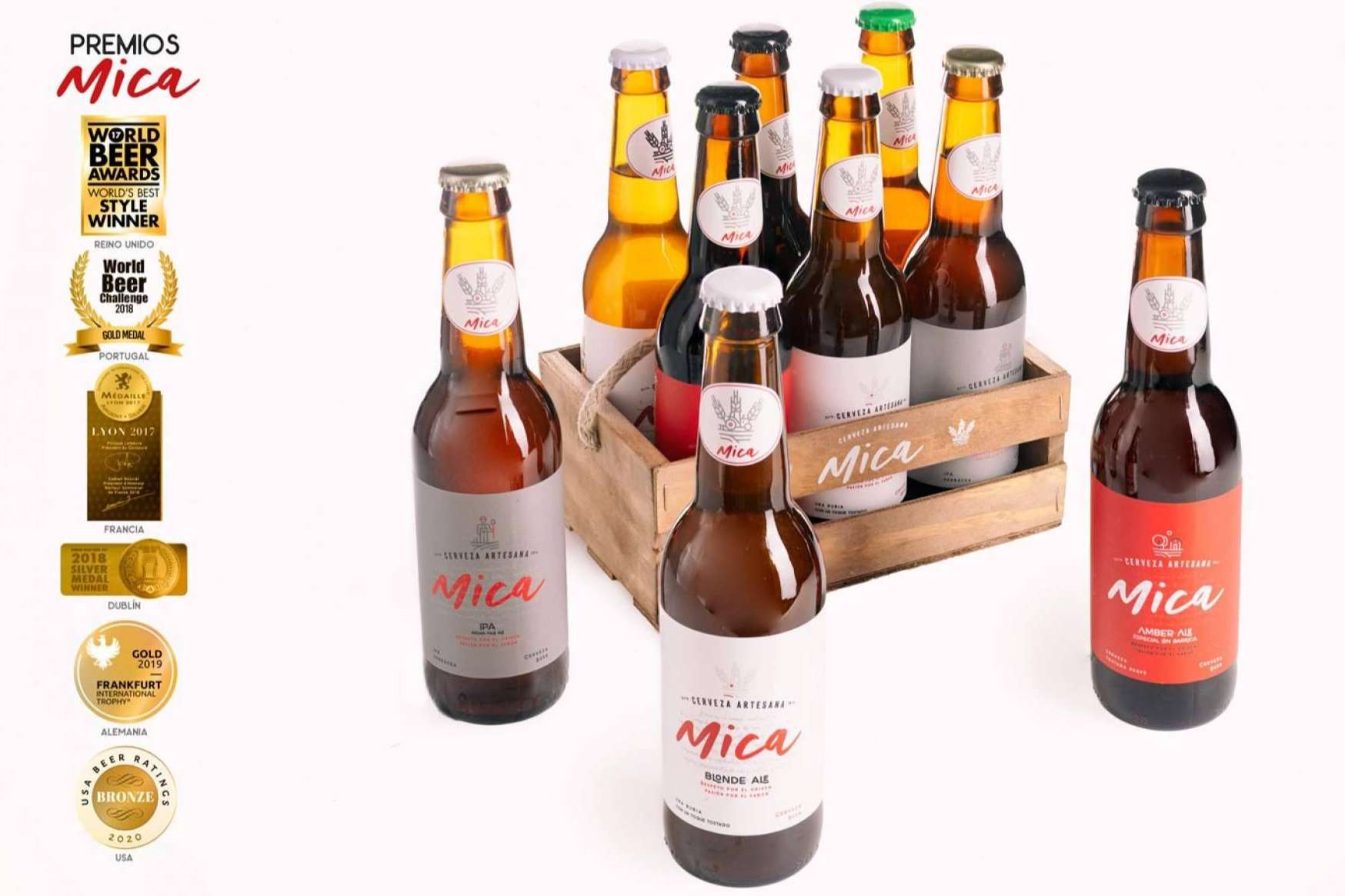 Mica Cerveza ofrece diferentes ideas de pack de Navidad