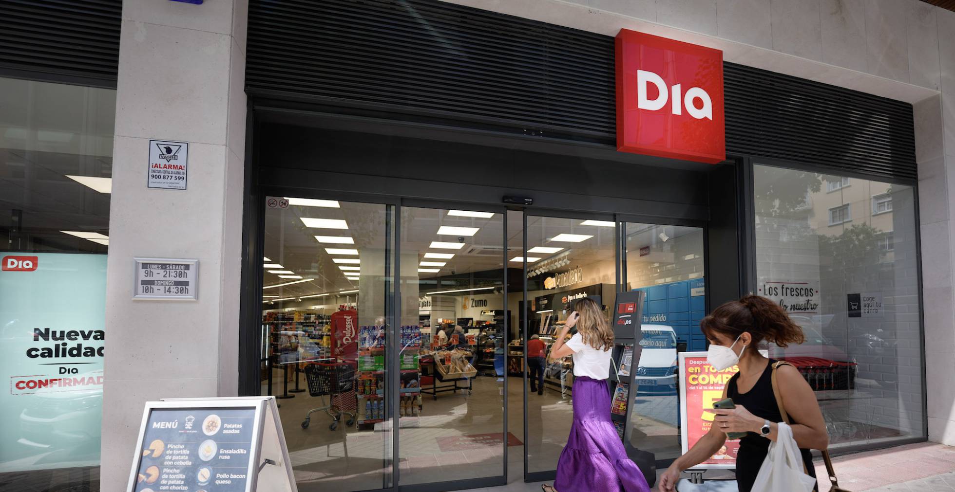 Just Eat firma con Dia su primer acuerdo con un gran supermercado en España