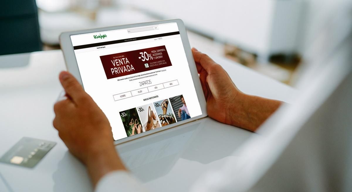 El Corte Inglés ya permite recoger compras «online» en sus tiendas en una hora