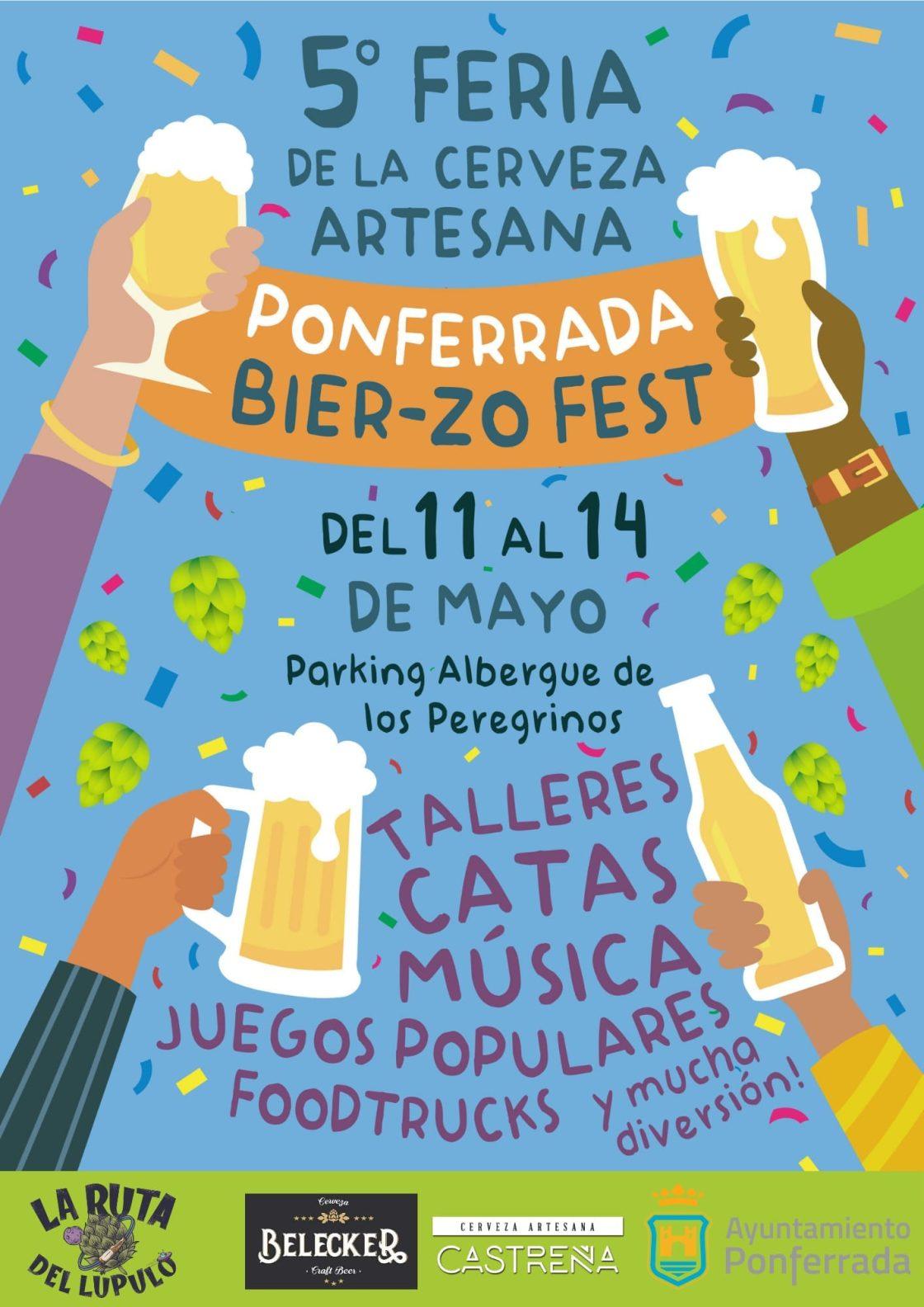 La cerveza artesana vuelve a Ponferrada con el Bier-zo Fest
